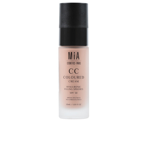 MIA Cosmetics-Paris CC Coloured Cream SPF 30 Dark Антивозрастной увлажняющий СС-крем с гиалуроновой кислотой, для смуглой  кожи 30 мл