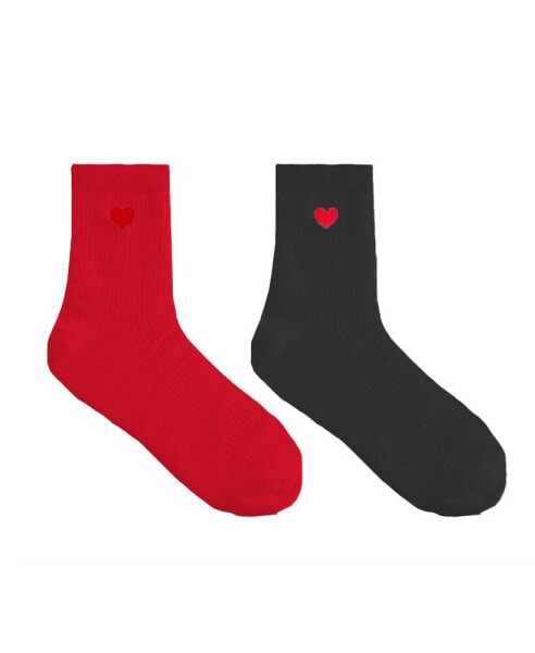 Носки Stems Heart Crew Socks