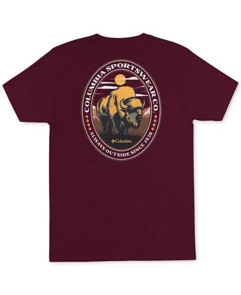 Men's Short-Sleeve Buffalo Graphic T-Shirt