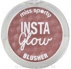 Gesichtsrouge - Miss Sporty Insta Glow Blusher 002 - Radiant Mocha