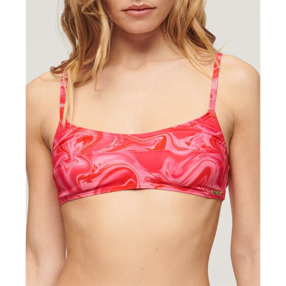 SUPERDRY Print Bralette Bikini Top