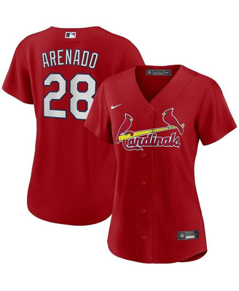 Women's Nolan Arenado Red St. Louis Cardinals Alternate Replica Player Jersey