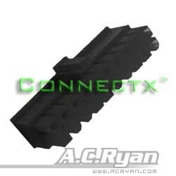 A.C.Ryan Connectx™ ATX20pin Female - Black 100x - Black