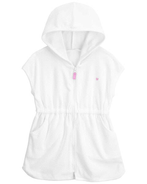 Купальник Carterʻs Детский Парео с капюшоном Baby Hooded Zip-Up