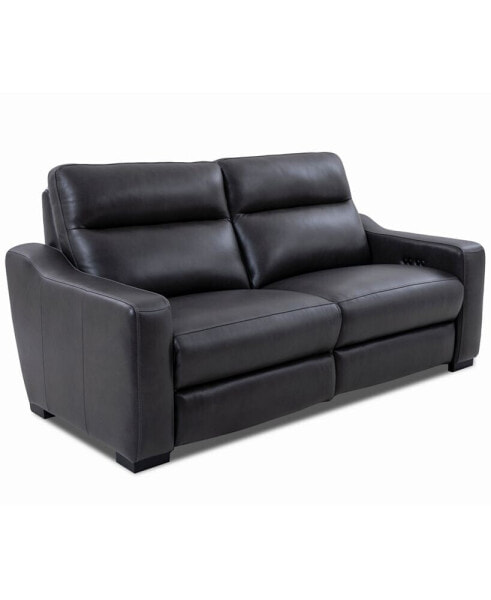 Gabrine 2-Pc. Leather Sofa with 2 Power Recliners, Created for Macy's