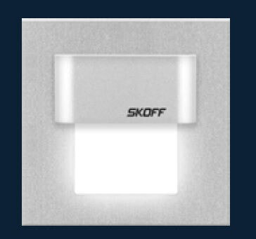 Встроенная подсветка для ниток компьютера LED SKOFF Tango из нержавеющей стали 60 х 60 мм