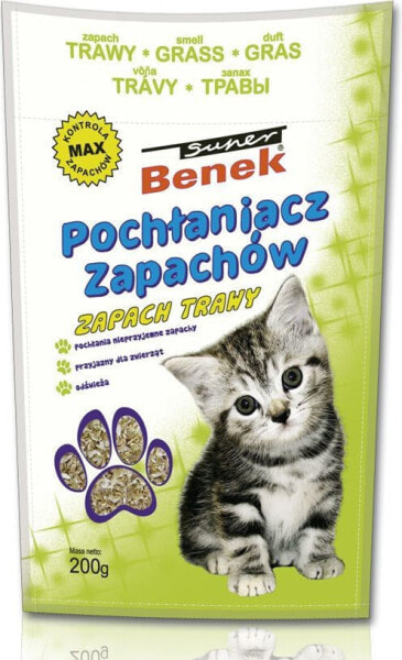 Почланик запахов Super Benek Super Benek Запах Травы 200г - Товары для кошек - Super Benek