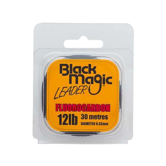 Флюорокарбоновая леска для рыбалки Black Magic BLACK MAGIC Fluorocarbon Tippet 30 метровая леска