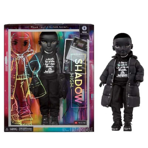 RAINBOW HIGH Shadow High S23 Fashion Rexx Mcqueen Doll