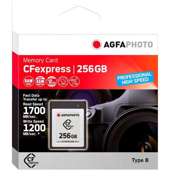 AGFA CFexpress 256GB Professional High Speed memory card