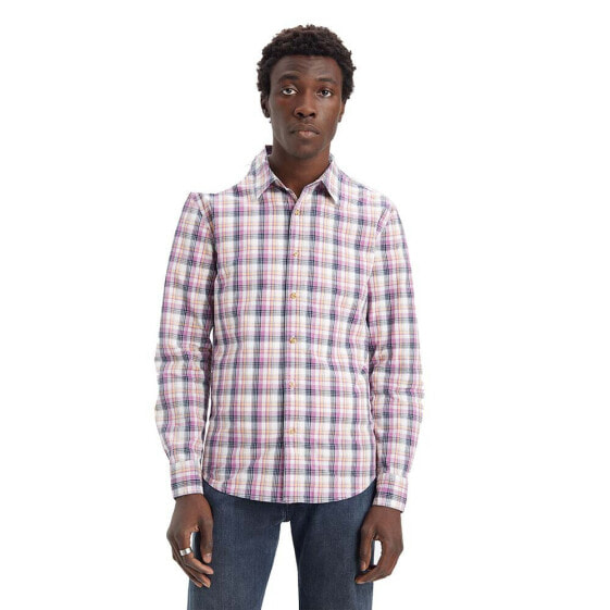 Рубашка Levi's Battery Housemark Slim длинный рукав