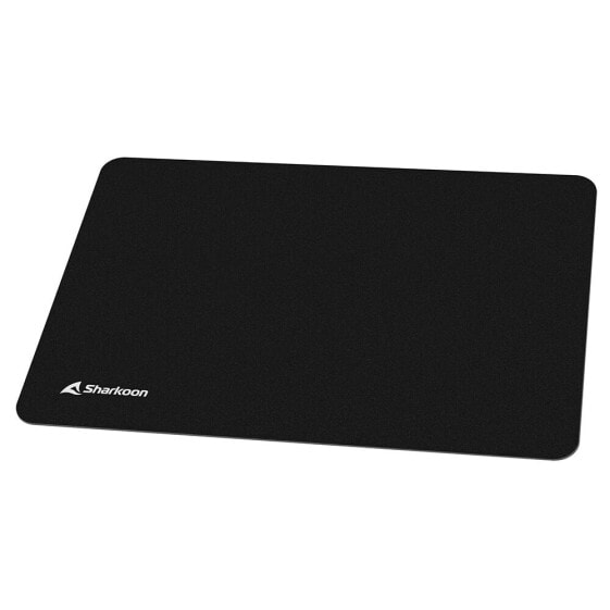 Sharkoon 1337 V2 Gaming Mat M - Black - Monochromatic - Non-slip base - Gaming mouse pad