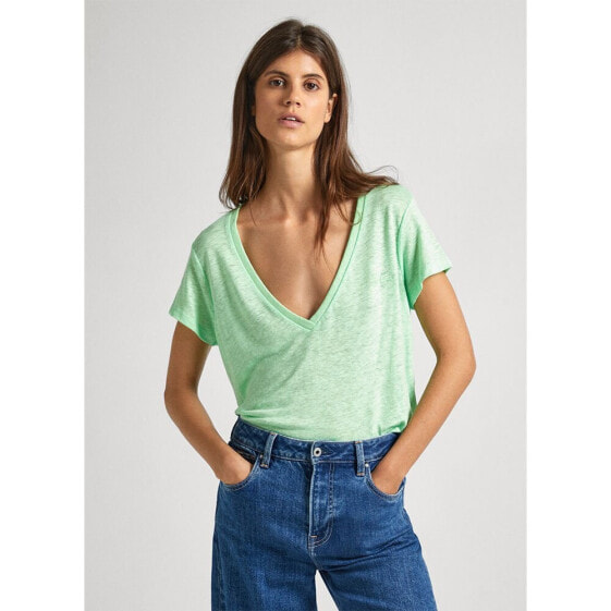 PEPE JEANS Leighton short sleeve v neck T-shirt