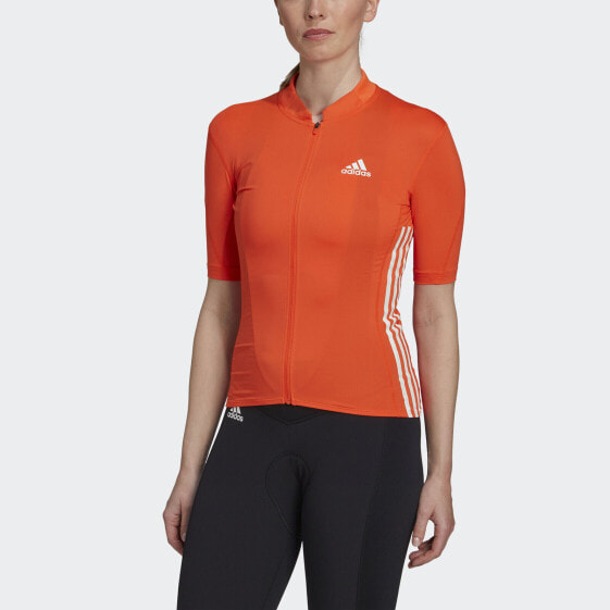 Футболка для велосипедистов adidas The Short Sleeve Cycling Jersey