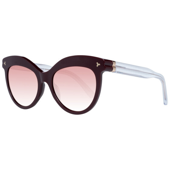 Bally Sonnenbrille BY0054 69T 55 Damen Burgunder