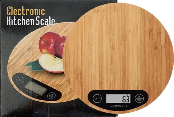 Кухонные весы деревянные модель K741D5