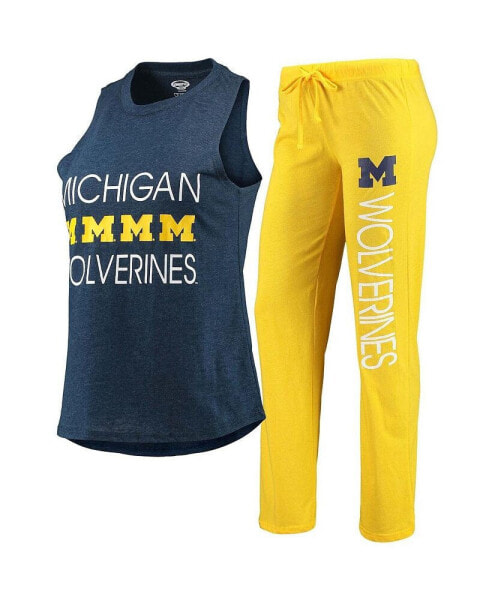 Пижама Concepts Sport Michigan Wolverines   and Pants Sleep