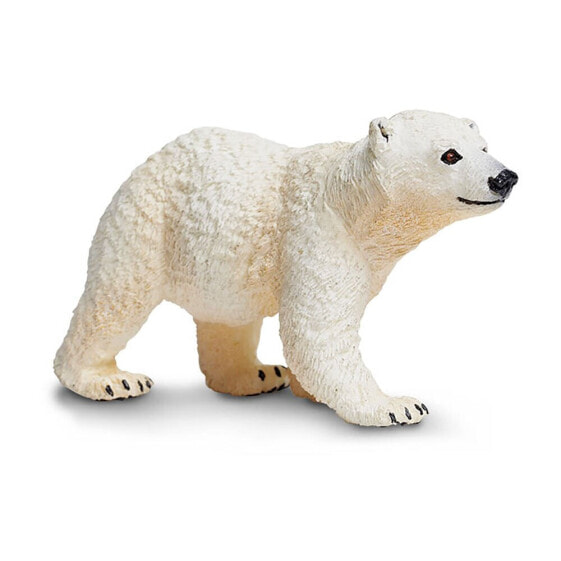 Фигурка Safari Ltd Медвежонок полярного медведя Polar Bear Cub Figure (Медвежонок полярного медведя)