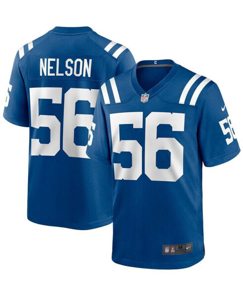 Men's Quenton Nelson Royal Indianapolis Colts Player Game Jersey