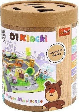 Деревянные конструкторы Trefl O!Klocki Amusement park Для детей
