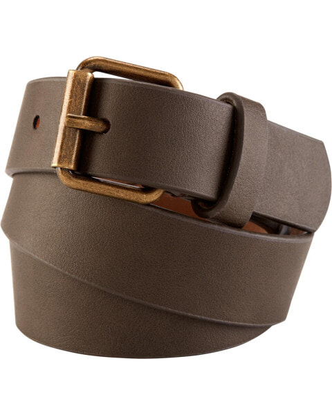 Classic Faux Leather Belt XL