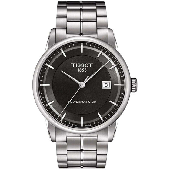 Tissot Luxury Powermatic 80 Anthracite Dial Men's Watch T0864071106100