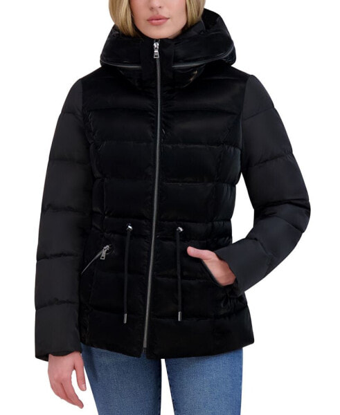 Women's Shine Anorak Hooded Puffer Coat