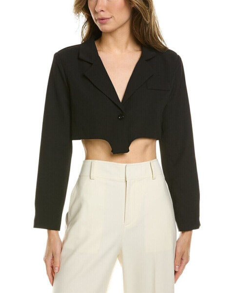 & Rouge Bow Back Cropped Jacket Women's