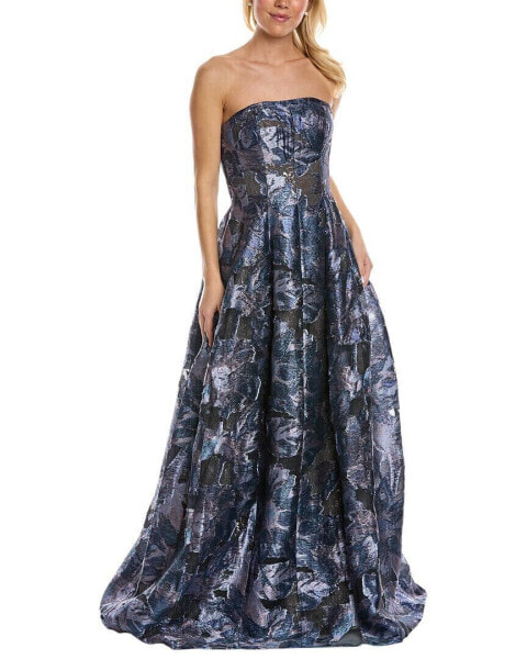 Rene Ruiz Fil Coupe Gown Women's Blue 2