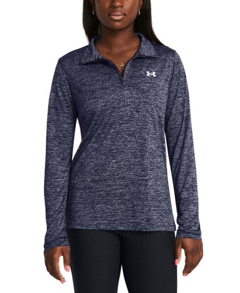 Women's Twist Tech Half-Zip Logo Top