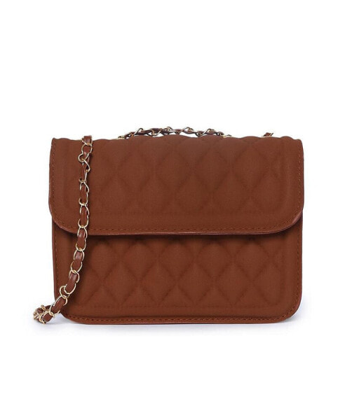 Women's Quilted Shoulder Bag