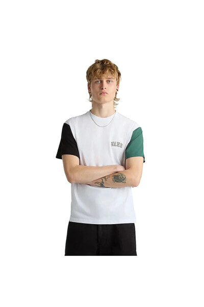 COLORBLOCK VARSITY SS TEE