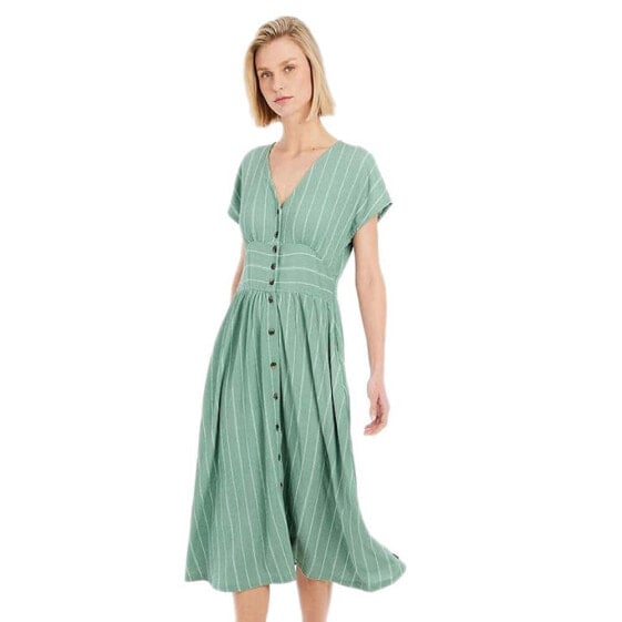 PROTEST Gilly short sleeve long dress