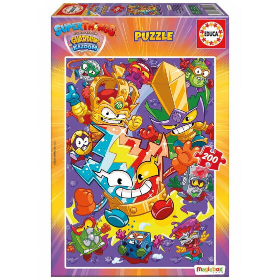 EDUCA BORRAS 200 Superthings Puzzle