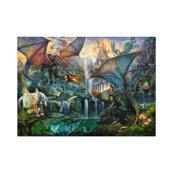 Пазл с драконами Ravensburger Wald der Drachen 9000 элементов