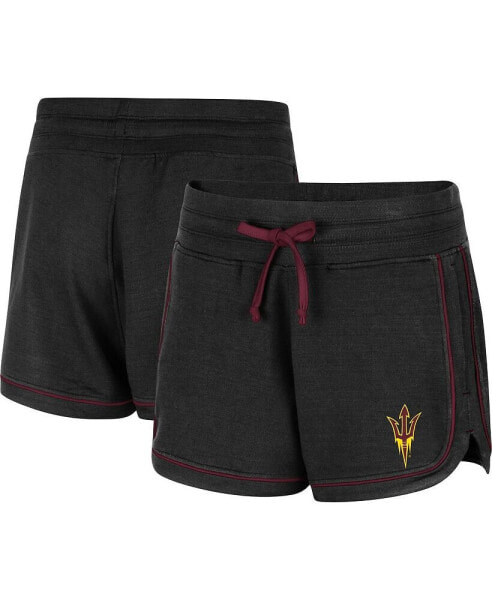 Women's Heathered Black Arizona State Sun Devils Lil Sebastian Shorts