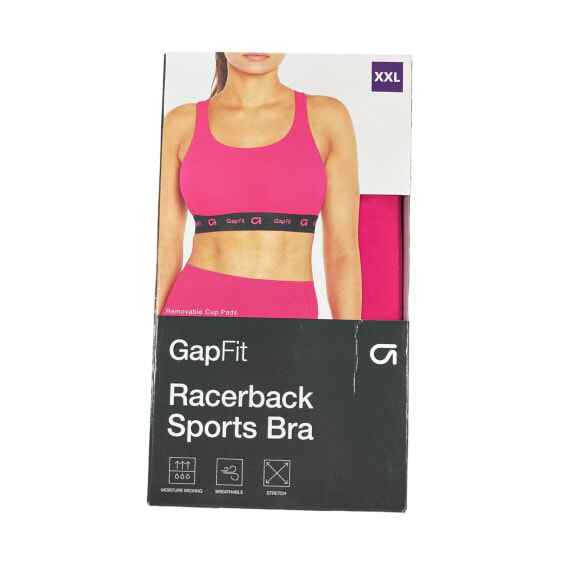 GAP Fit Women's 4 Way Stretch Moisture Wicking Racerback Sports Bra