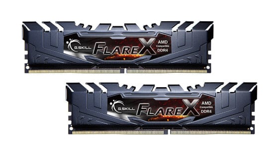 G.Skill Flare X (for AMD) F4-3200C14D-32GFX - 32 GB - 2 x 16 GB - DDR4 - 3200 MHz - 288-pin DIMM