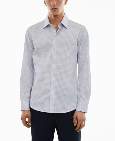 Men's Micro-Stretch Fabric Shirt