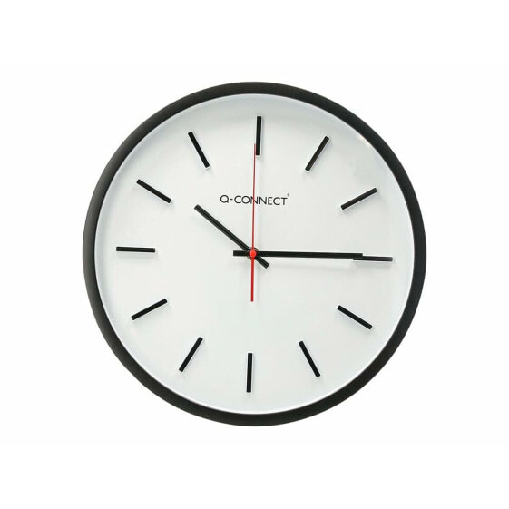 Настенное часы Q-Connect KF16951 Ø 34,4 cm Белый/Черный Пластик