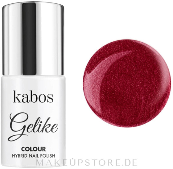 Hybrid-Nagellack - Kabos GeLike Colour Hybrid Nail Polish Porto