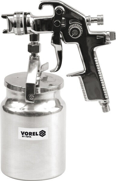 VOREL PISTOLET LAKIERNICZY HVLP 1000ml Z DOLNY ZBIORNIKIEM 80901