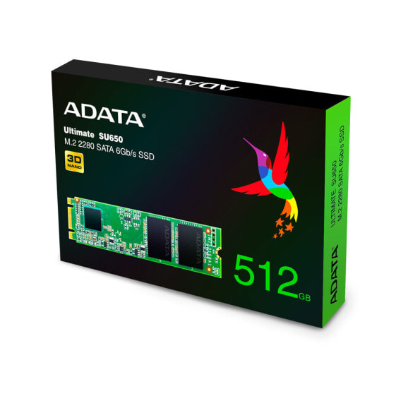 ADATA Ultimate SU650 - 512 GB - M.2 - 550 MB/s - 6 Gbit/s