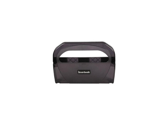 Toilet Seat Cover Dispenser, Plastic, 17 1/4x3 1/8x11 3/4, Smoke Black, 10/Crtn