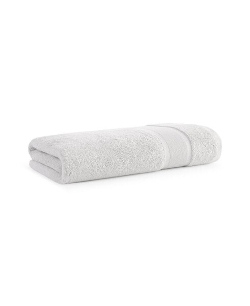 Aegean Eco-Friendly Recycled Turkish Bath Sheet, 35x70, 600 GSM, Solid Color with Weft Woven Stripe Dobby, 50% Recycled, 50% Long-Staple Ring Spun Cotton Blend, Low-Twist, Plush, Ultra Soft Oversized Towel