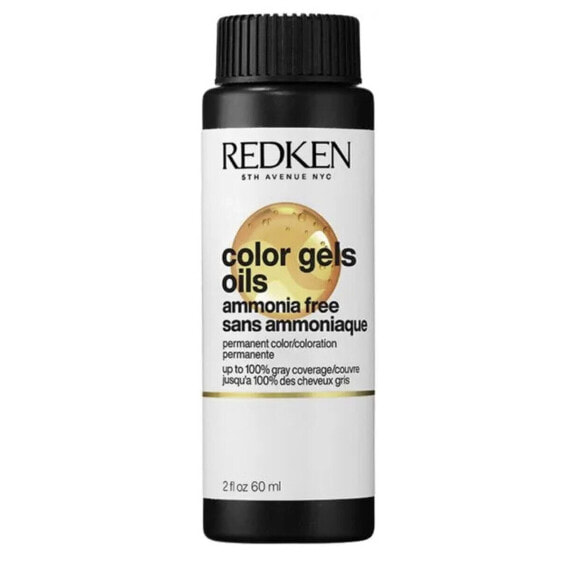Краска постоянная Redken Color Gel Oils Ab 3 x 60 мл Nº 04AB - 4.1 (3 шт)