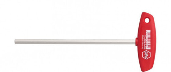 Wiha 00911 - T-handle hex key - Metric - 1 pc(s) - T-handle with short arm - Chromium-vanadium steel - 3 mm
