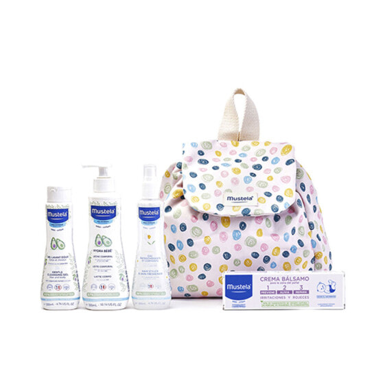 Набор косметики детский Mustela BABY POLKA BACKPACK 5 шт.