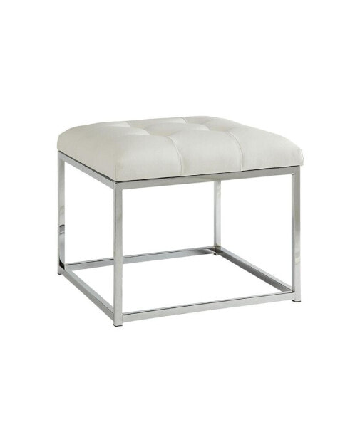 Ventura Upholstered Tufted Ottoman