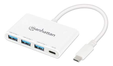 Manhattan 168434 - USB 3.2 Gen 1 3.1 1 Type-C - 3.2 1 3.1 1 Type-A - 3.